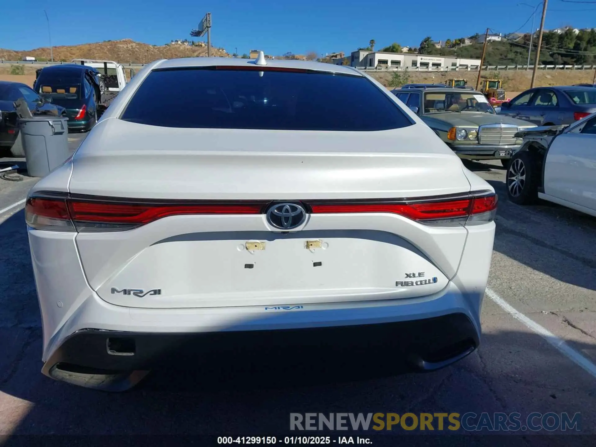 16 fotografías del automóvil dañado JTDAAAAA2PA007924 TOYOTA MIRAI 2023