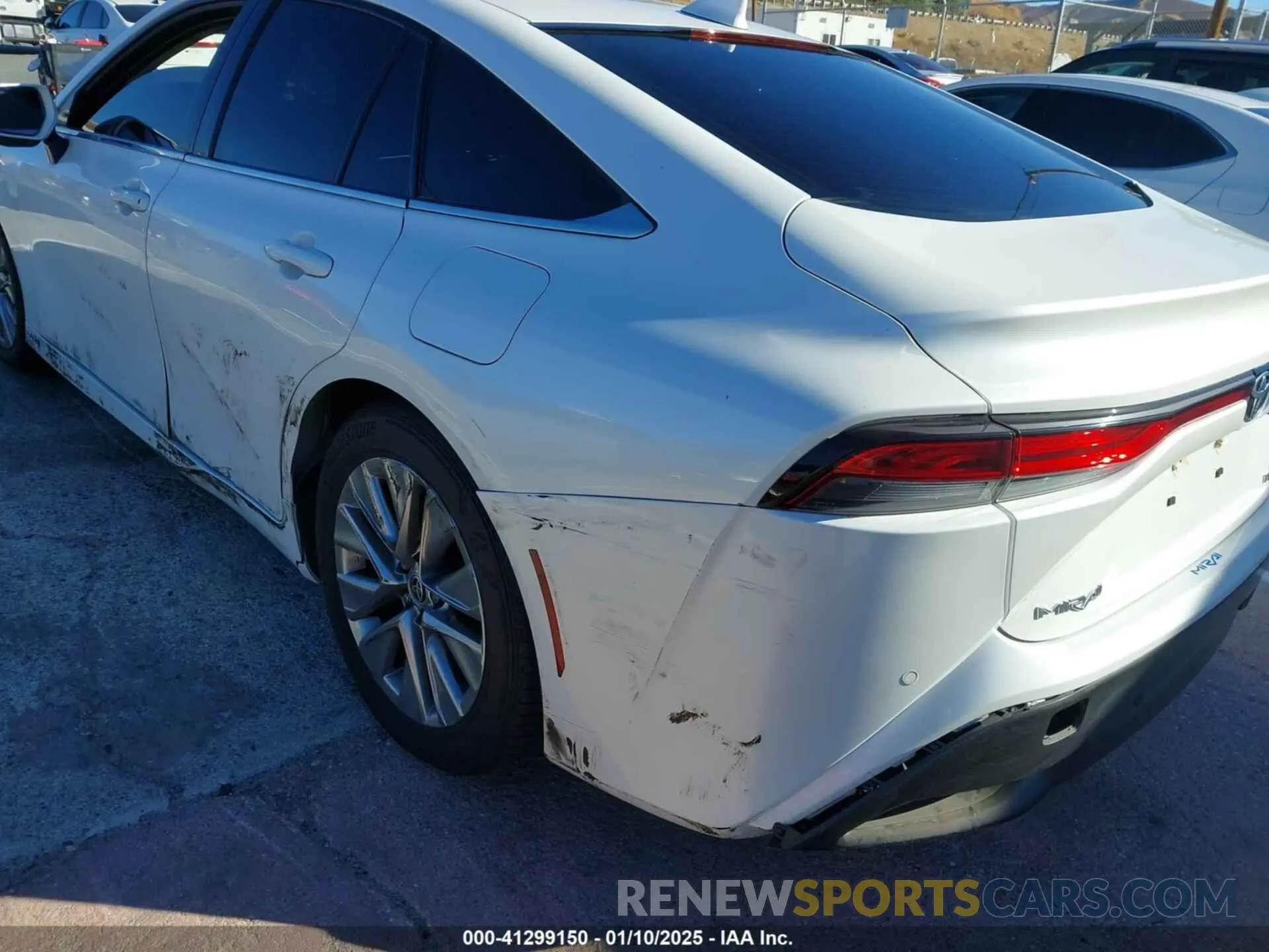 19 fotografías del automóvil dañado JTDAAAAA2PA007924 TOYOTA MIRAI 2023