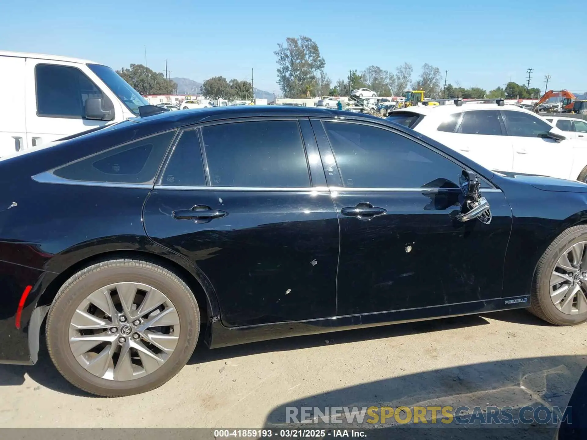 13 fotografías del automóvil dañado JTDAAAAA2PA009706 TOYOTA MIRAI 2023