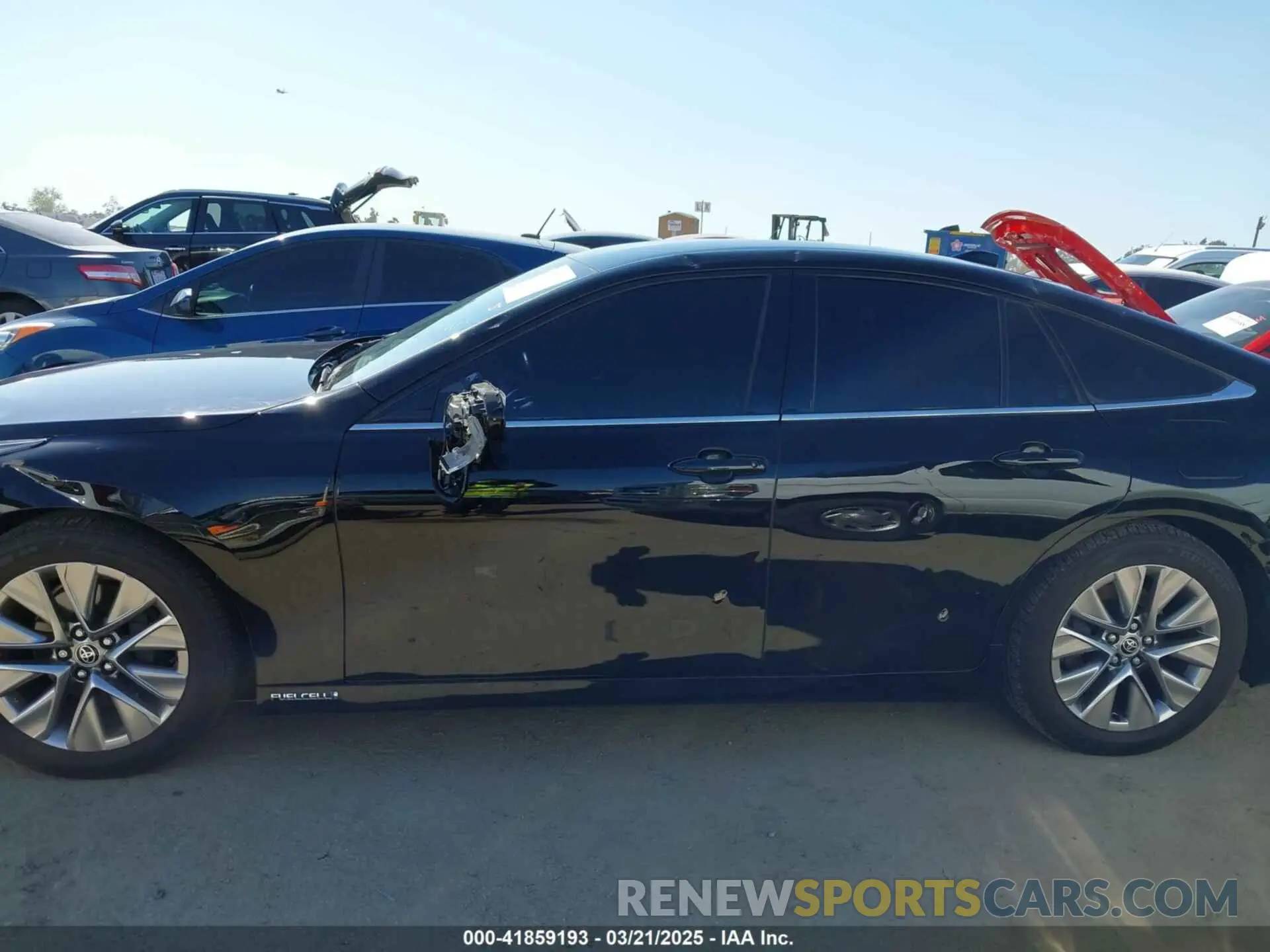 14 fotografías del automóvil dañado JTDAAAAA2PA009706 TOYOTA MIRAI 2023
