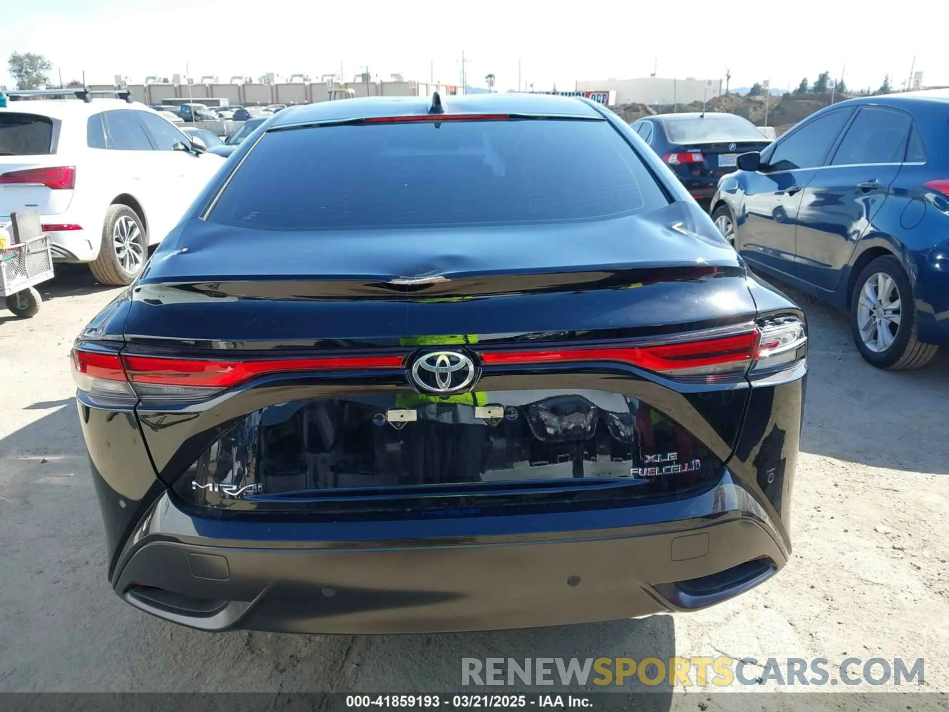 16 fotografías del automóvil dañado JTDAAAAA2PA009706 TOYOTA MIRAI 2023