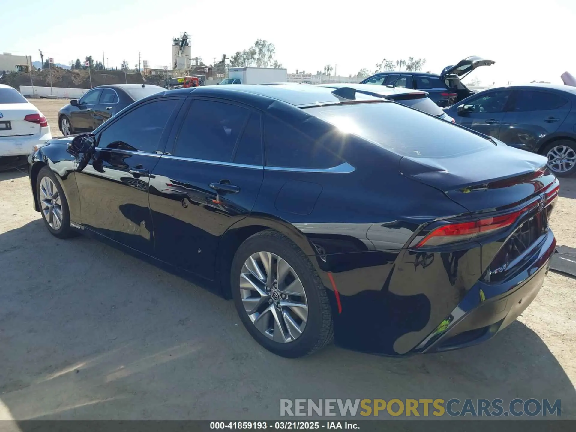 3 fotografías del automóvil dañado JTDAAAAA2PA009706 TOYOTA MIRAI 2023