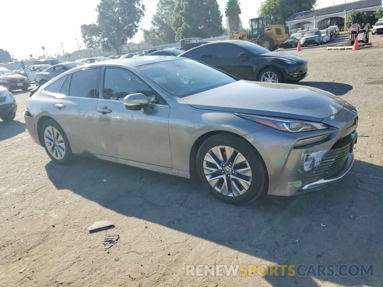 4 fotografías del automóvil dañado JTDAAAAA3PA008760 TOYOTA MIRAI 2023