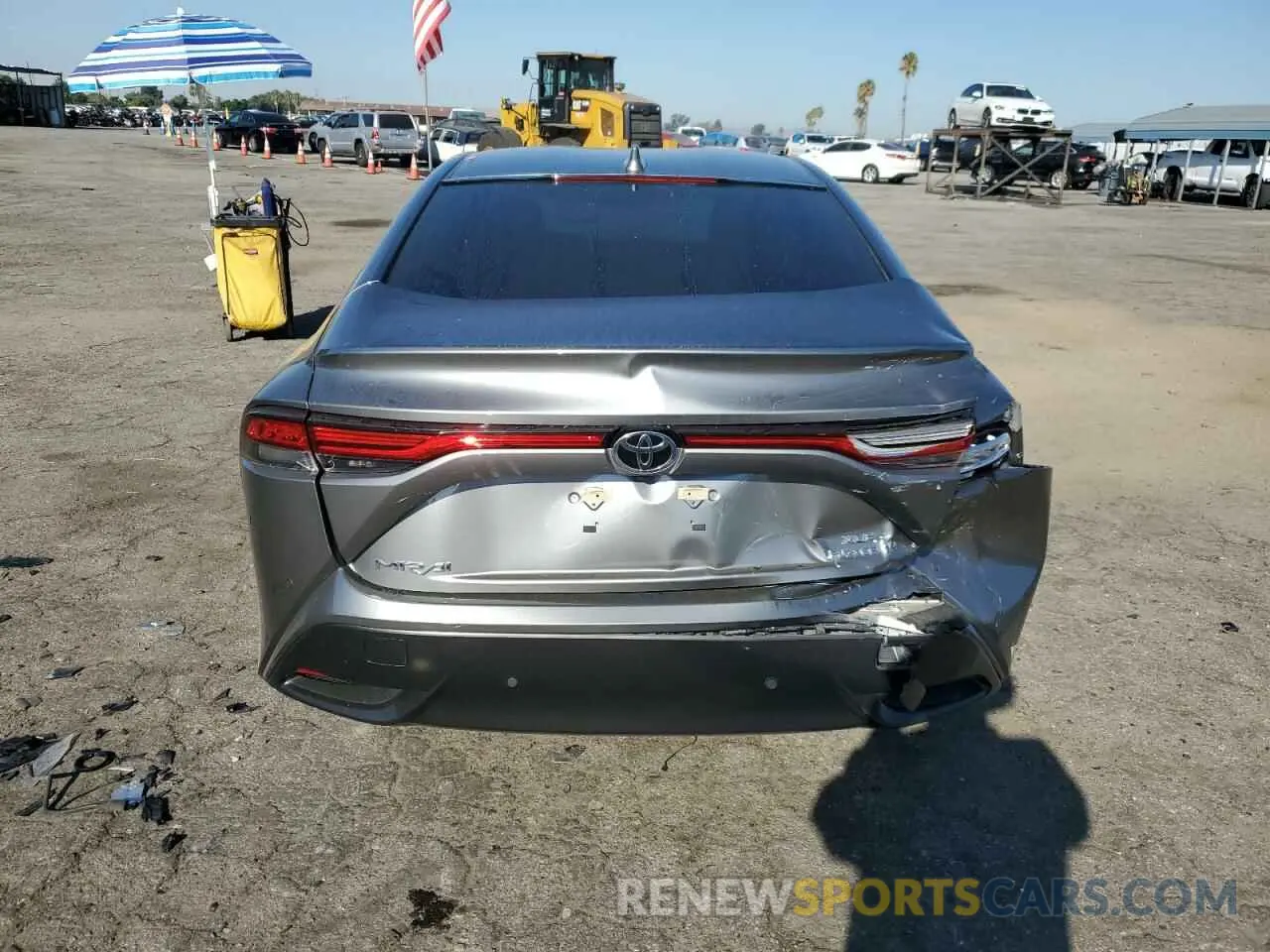 6 fotografías del automóvil dañado JTDAAAAA3PA008760 TOYOTA MIRAI 2023