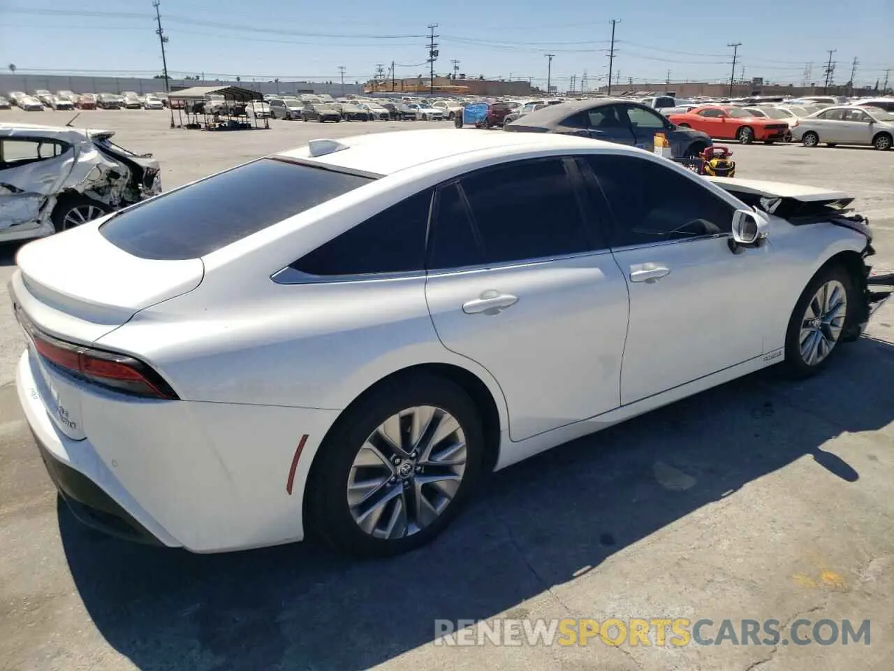 3 fotografías del automóvil dañado JTDAAAAA3PA009732 TOYOTA MIRAI 2023