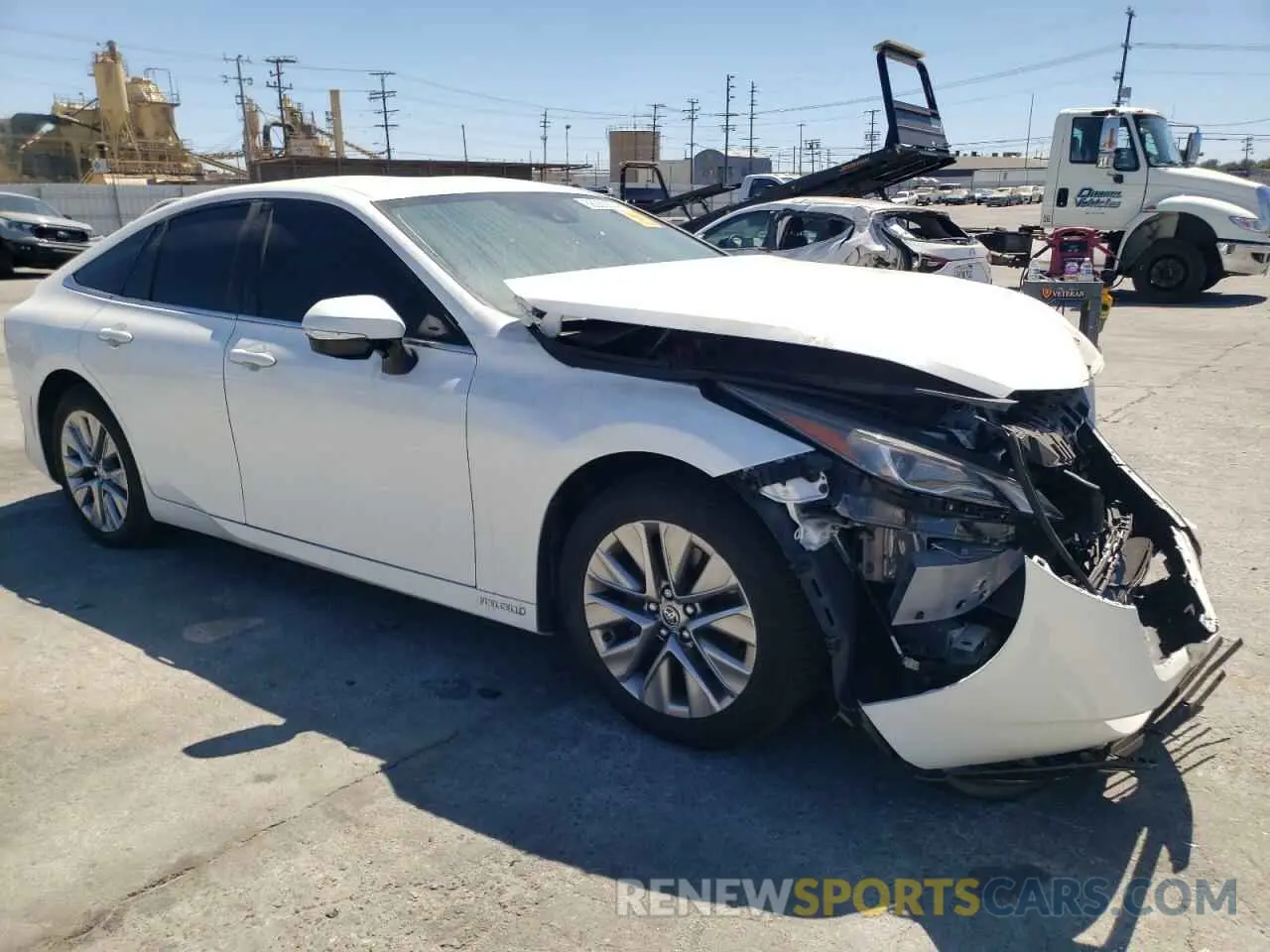 4 fotografías del automóvil dañado JTDAAAAA3PA009732 TOYOTA MIRAI 2023