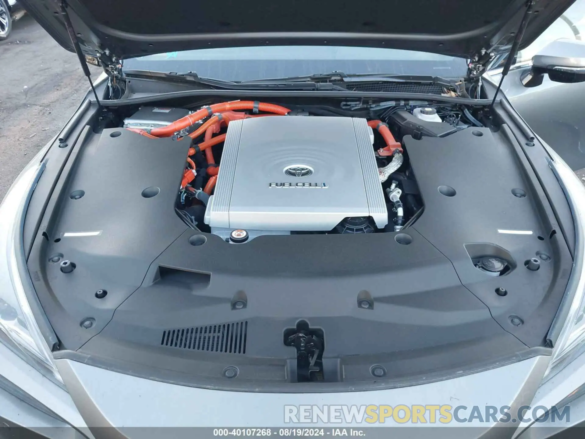 10 fotografías del automóvil dañado JTDAAAAA5PA008114 TOYOTA MIRAI 2023