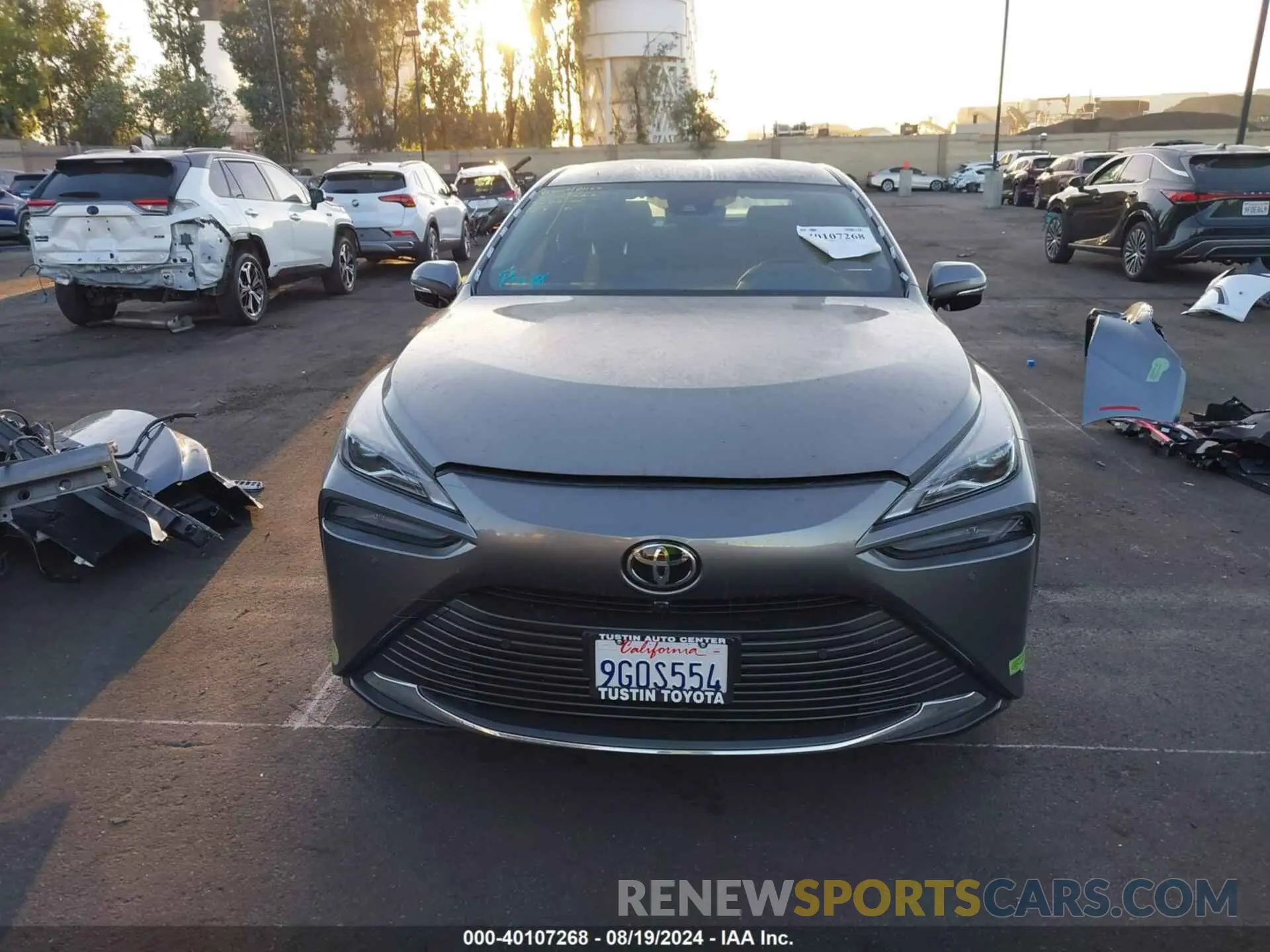 13 fotografías del automóvil dañado JTDAAAAA5PA008114 TOYOTA MIRAI 2023