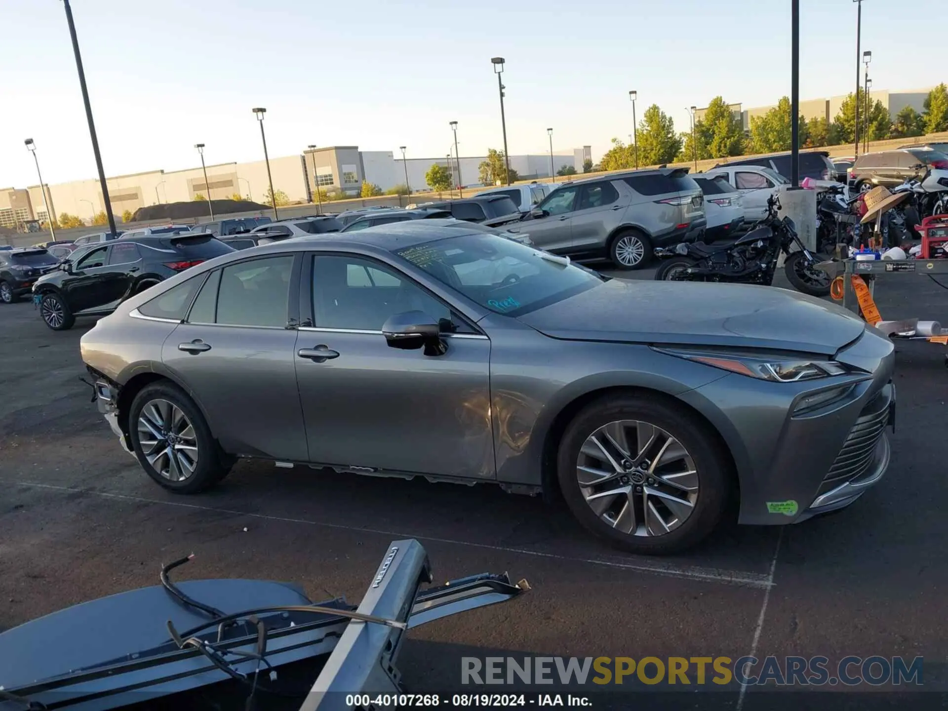 14 fotografías del automóvil dañado JTDAAAAA5PA008114 TOYOTA MIRAI 2023