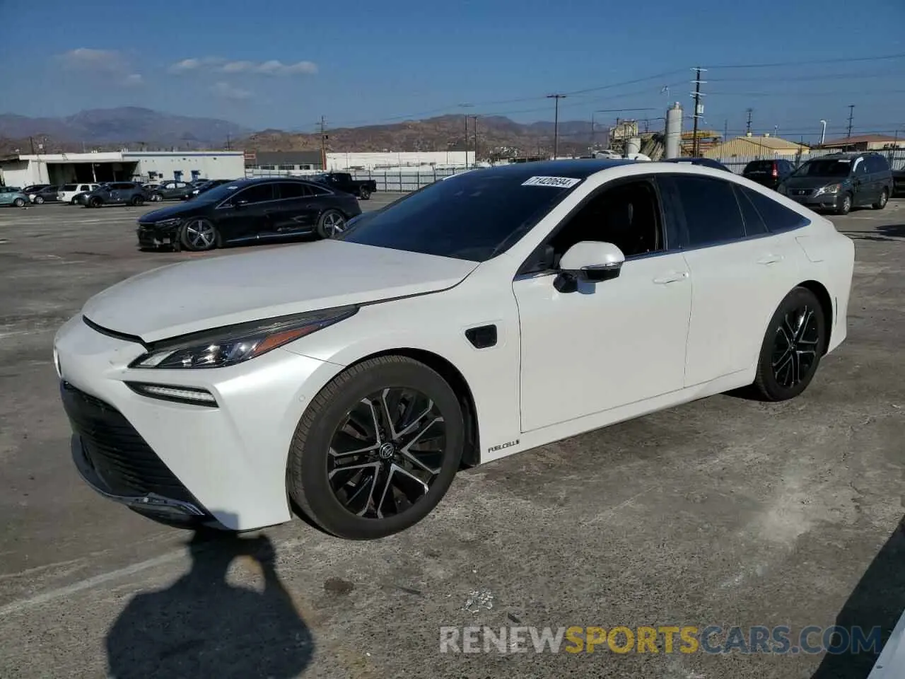1 fotografías del automóvil dañado JTDAAAAA8PA011234 TOYOTA MIRAI 2023