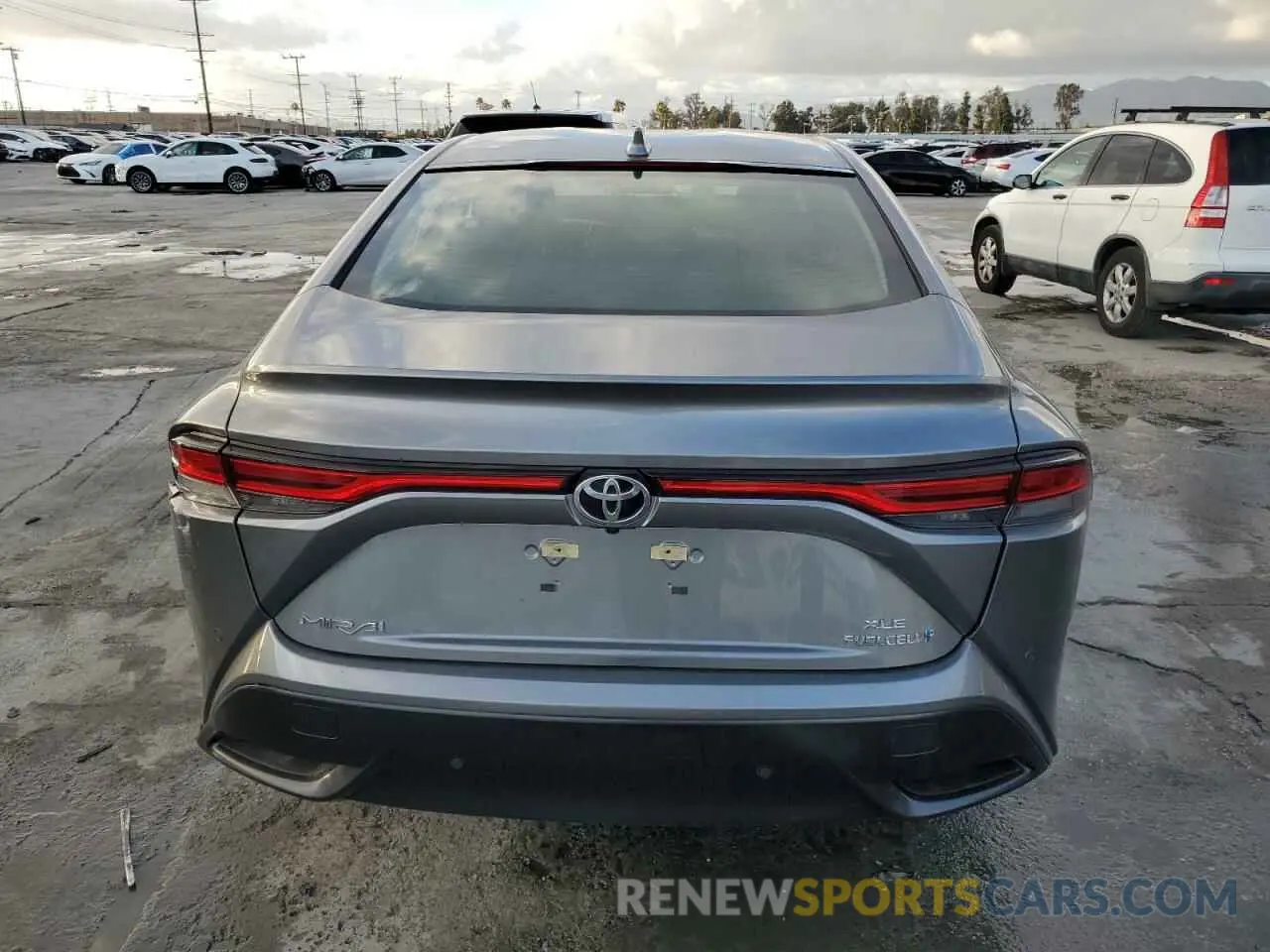6 fotografías del automóvil dañado JTDAAAAA9PA009069 TOYOTA MIRAI 2023