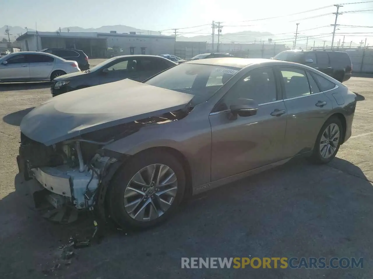 1 fotografías del automóvil dañado JTDAAAAA9PA009444 TOYOTA MIRAI 2023