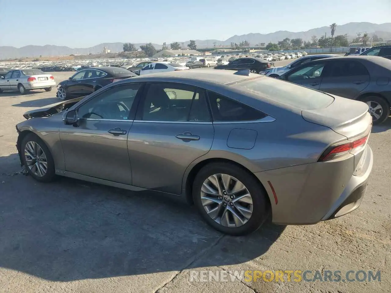 2 fotografías del automóvil dañado JTDAAAAA9PA009444 TOYOTA MIRAI 2023