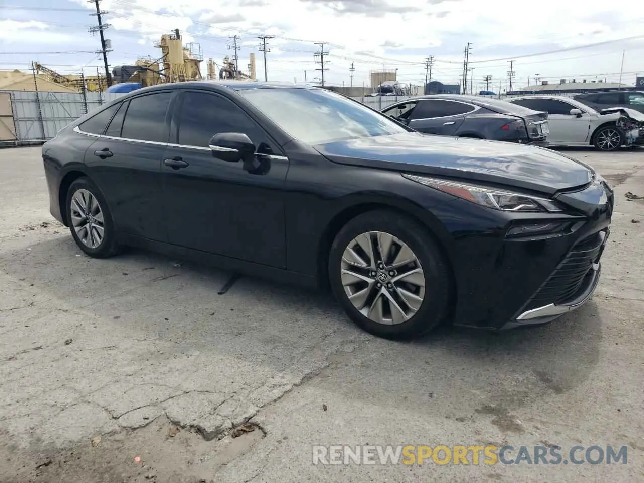 4 fotografías del automóvil dañado JTDAAAAAXPA009081 TOYOTA MIRAI 2023