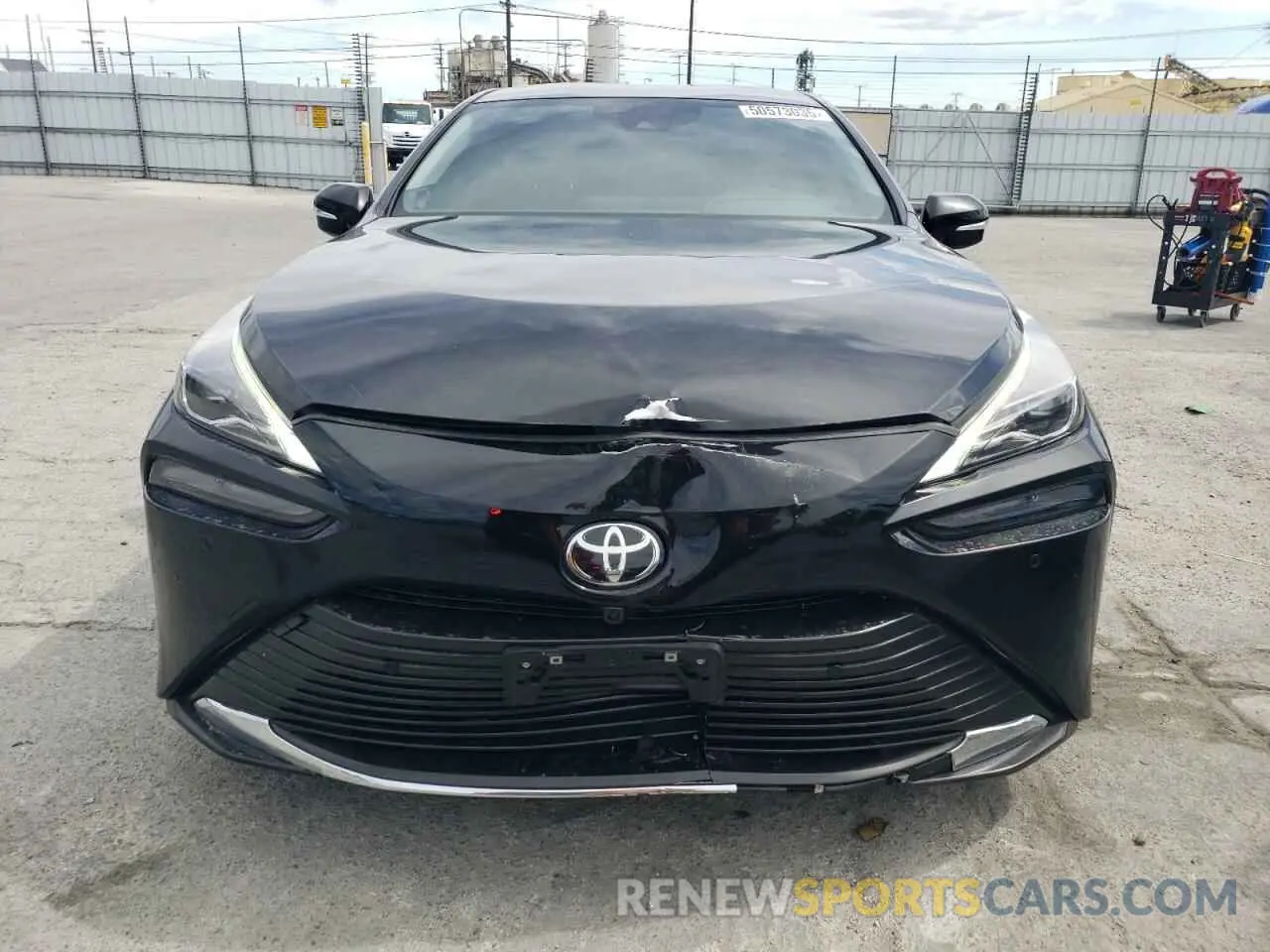 5 fotografías del automóvil dañado JTDAAAAAXPA009081 TOYOTA MIRAI 2023