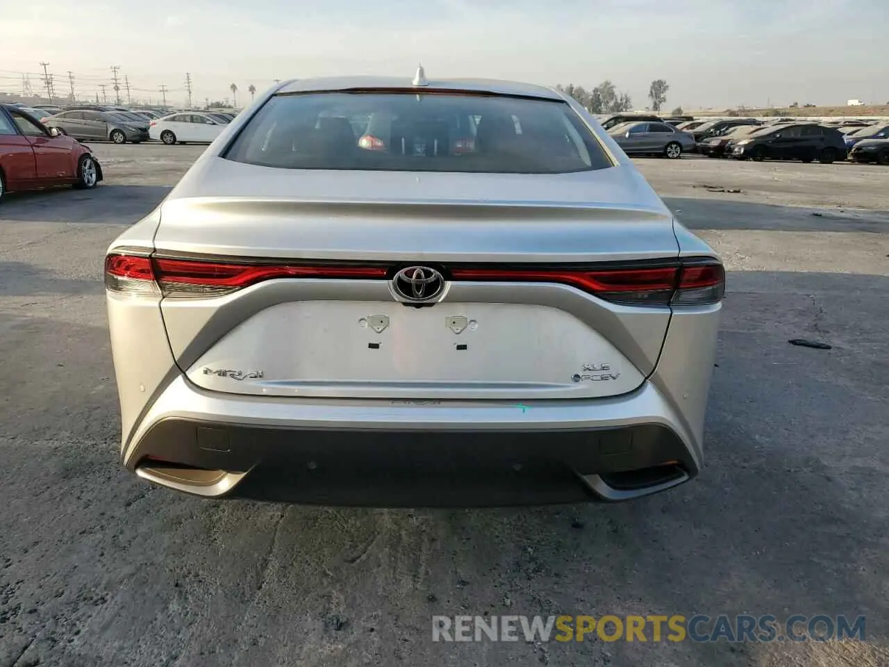 6 fotografías del automóvil dañado JTDAAAAA2RA011961 TOYOTA MIRAI 2024