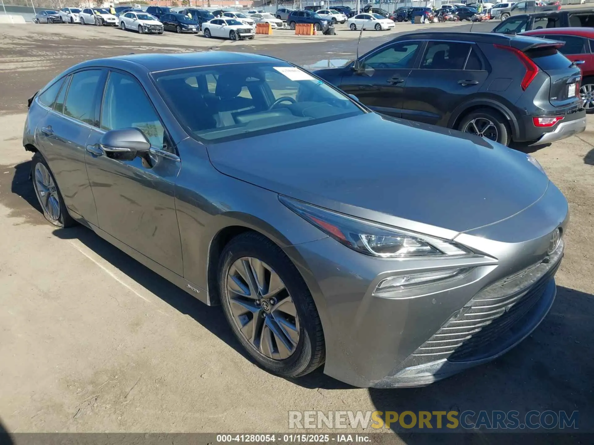 1 fotografías del automóvil dañado JTDAAAAA3RA011516 TOYOTA MIRAI 2024