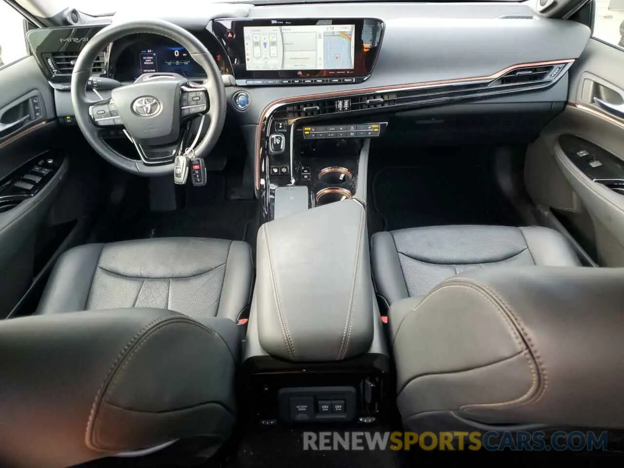 8 fotografías del automóvil dañado JTDAAAAA3NA004642 TOYOTA MIRAI LE 2022