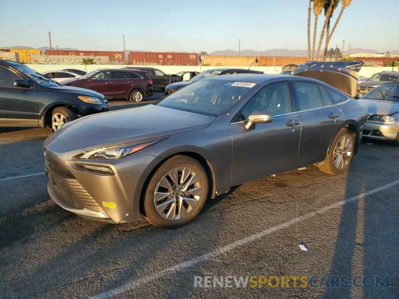 1 fotografías del automóvil dañado JTDAAAAA3NA006357 TOYOTA MIRAI LE 2022