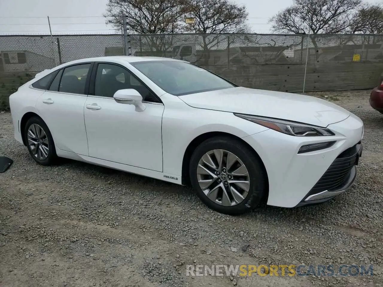 4 fotografías del automóvil dañado JTDAAAAA8NA006449 TOYOTA MIRAI LE 2022