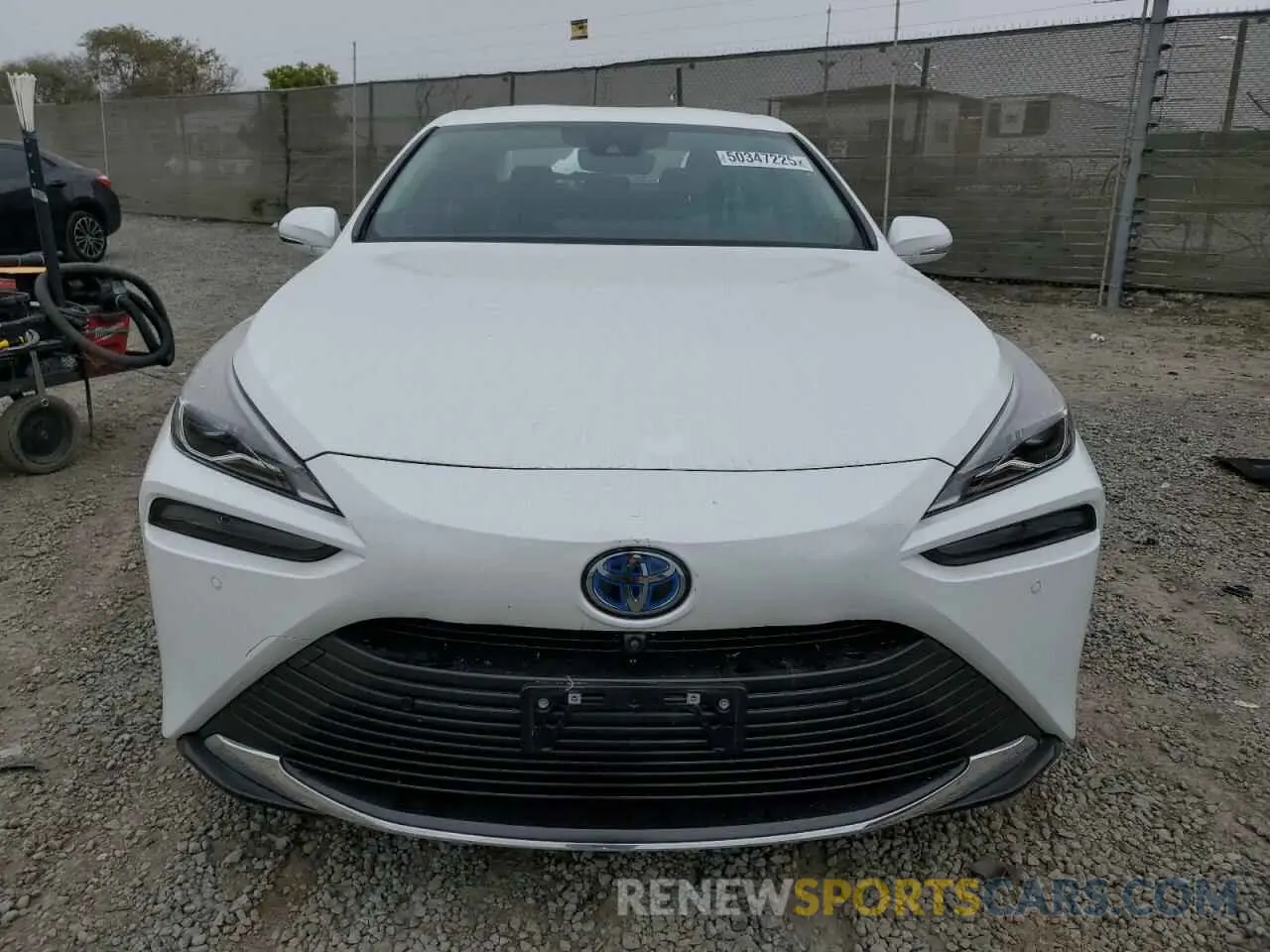 5 fotografías del automóvil dañado JTDAAAAA8NA006449 TOYOTA MIRAI LE 2022