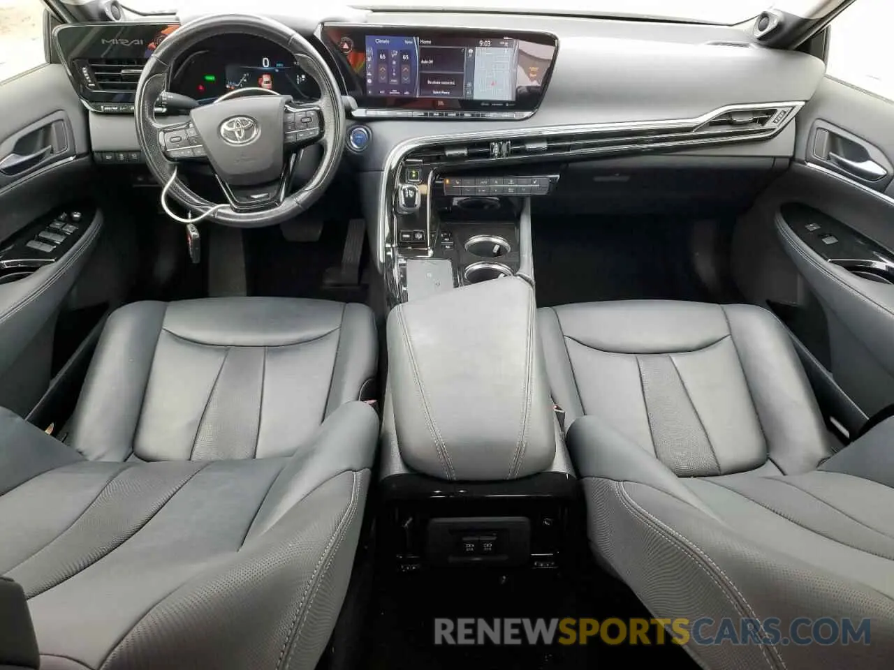 8 fotografías del automóvil dañado JTDAAAAA8NA006449 TOYOTA MIRAI LE 2022