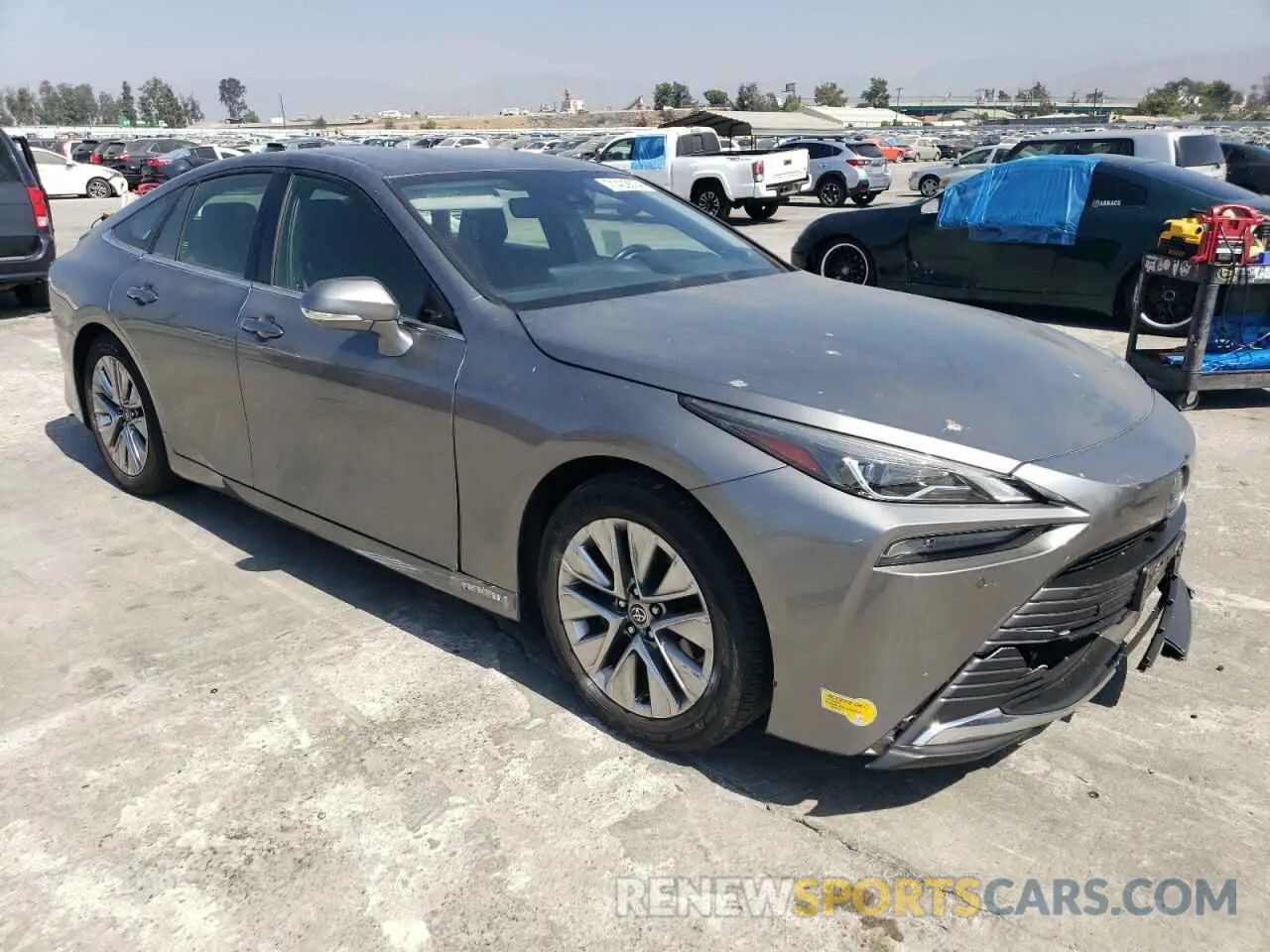 4 fotografías del automóvil dañado JTDAAAAAXNA004461 TOYOTA MIRAI LE 2022