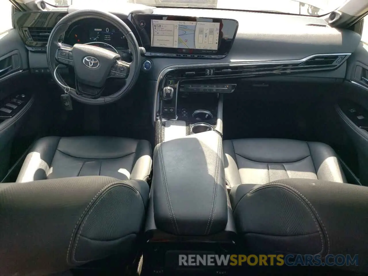 8 fotografías del automóvil dañado JTDAAAAAXNA004461 TOYOTA MIRAI LE 2022
