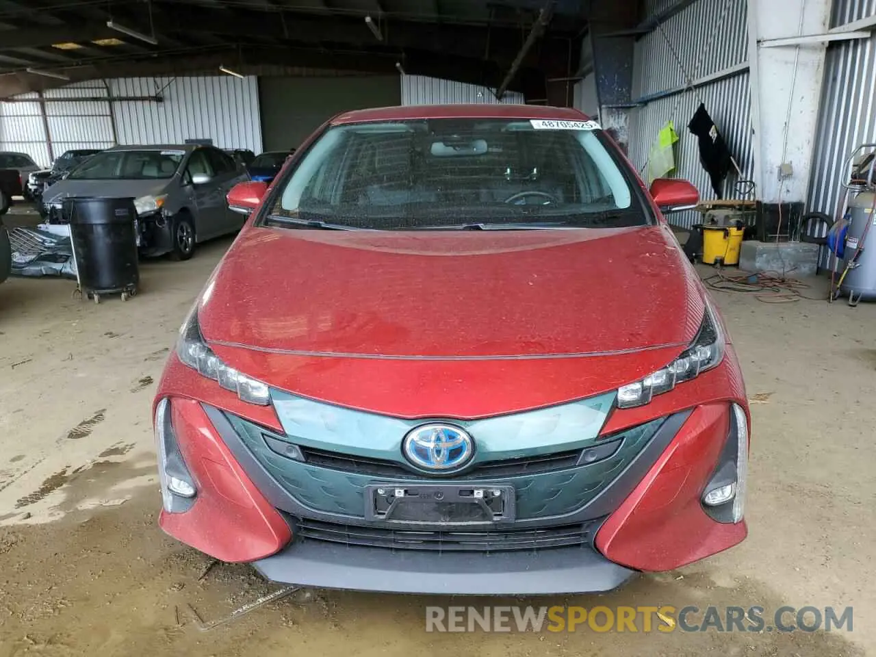 5 fotografías del automóvil dañado JTDKARFP2K3106112 TOYOTA PRIUS 2019