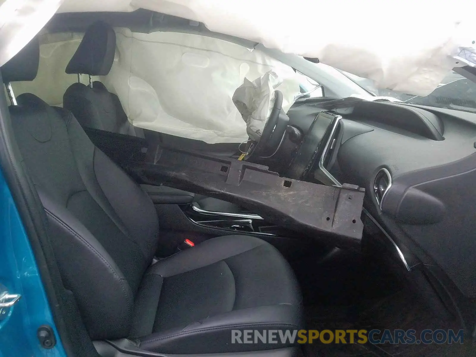 5 fotografías del automóvil dañado JTDKARFP5K3105178 TOYOTA PRIUS 2019
