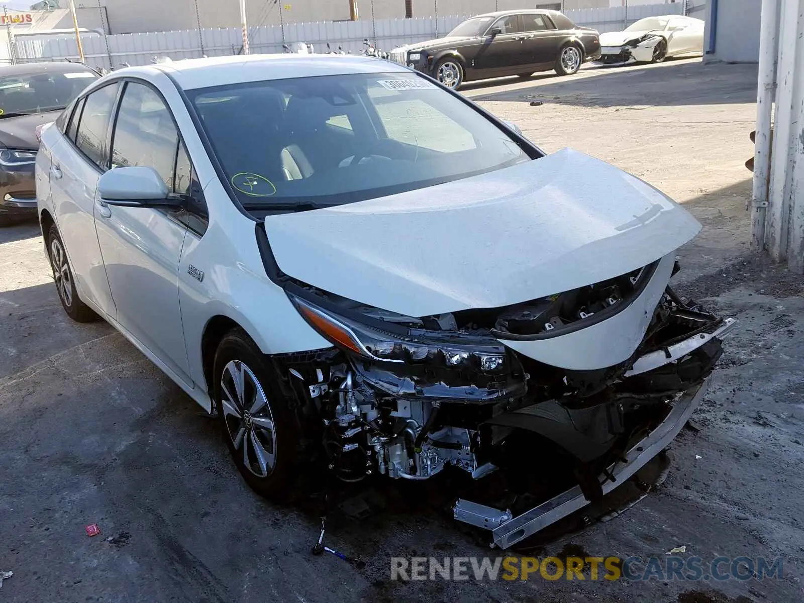 1 fotografías del automóvil dañado JTDKARFP5K3110185 TOYOTA PRIUS 2019