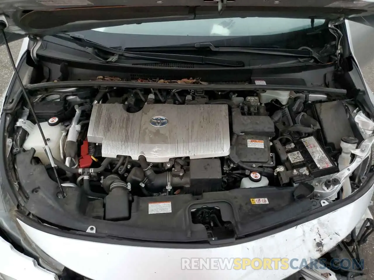11 fotografías del automóvil dañado JTDKARFP6K3119655 TOYOTA PRIUS 2019