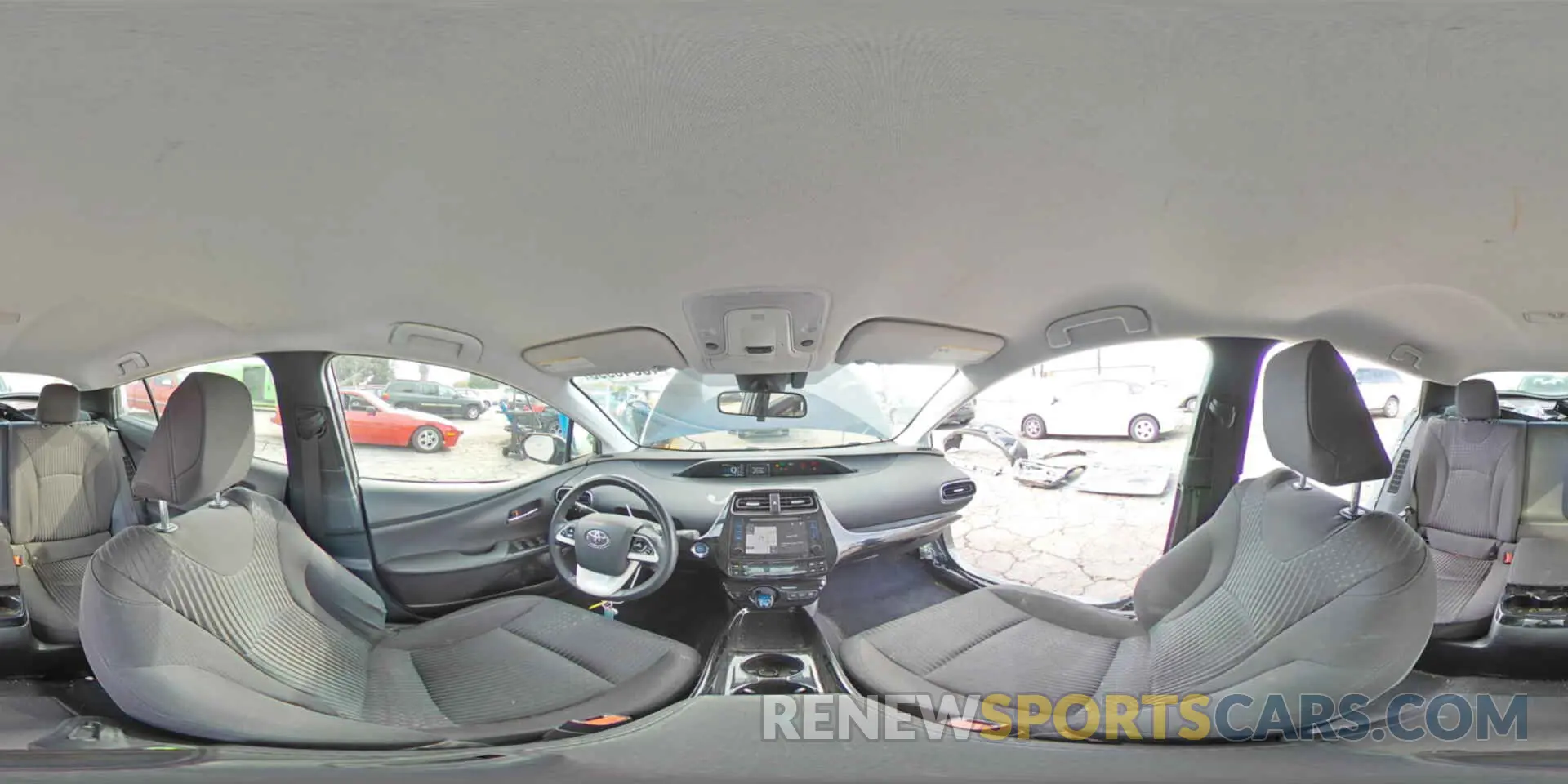 12 fotografías del automóvil dañado JTDKARFP7K3110589 TOYOTA PRIUS 2019