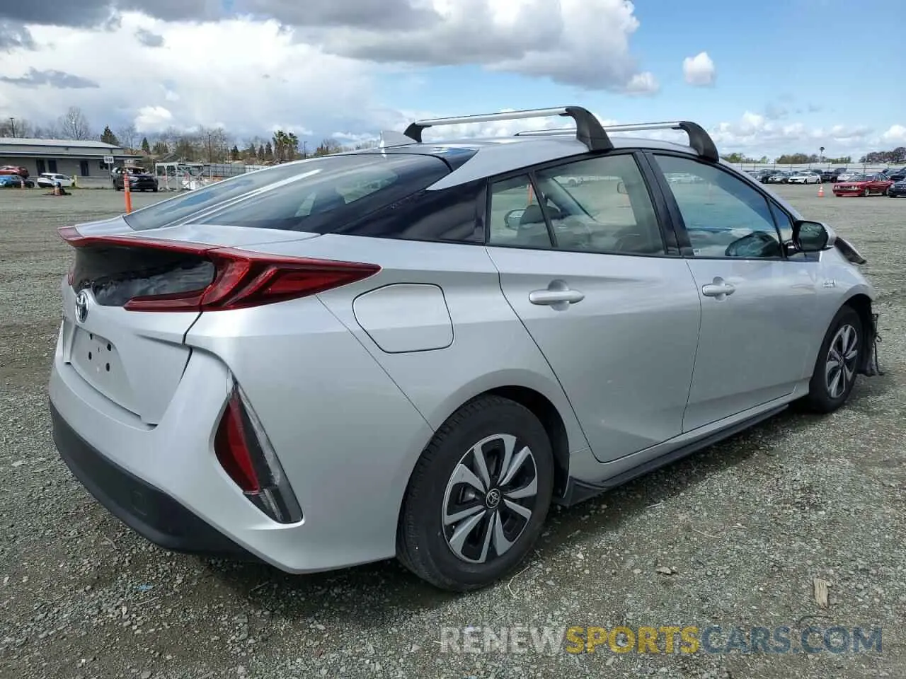 3 fotografías del automóvil dañado JTDKARFP7K3112083 TOYOTA PRIUS 2019
