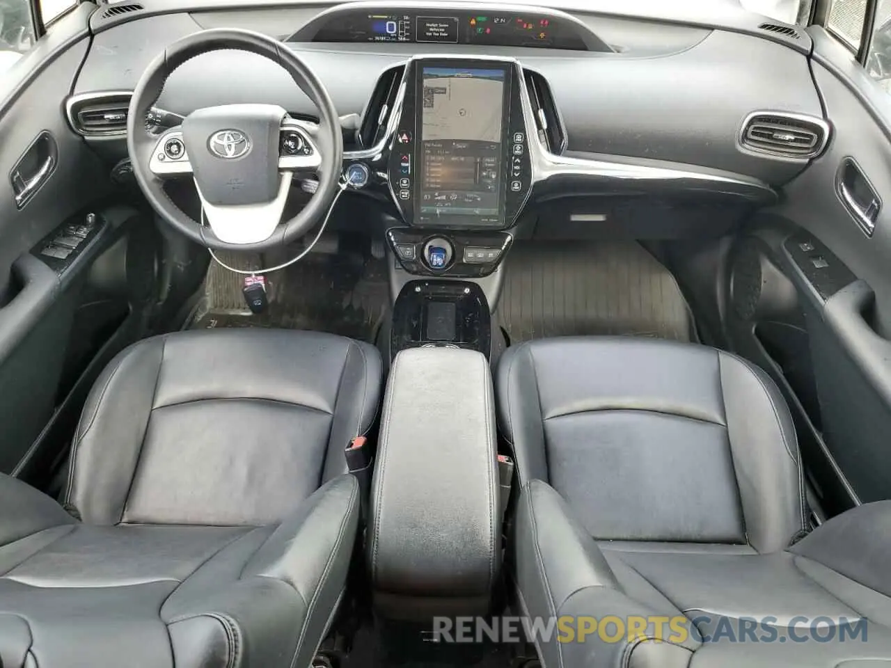 8 fotografías del automóvil dañado JTDKARFP7K3112083 TOYOTA PRIUS 2019