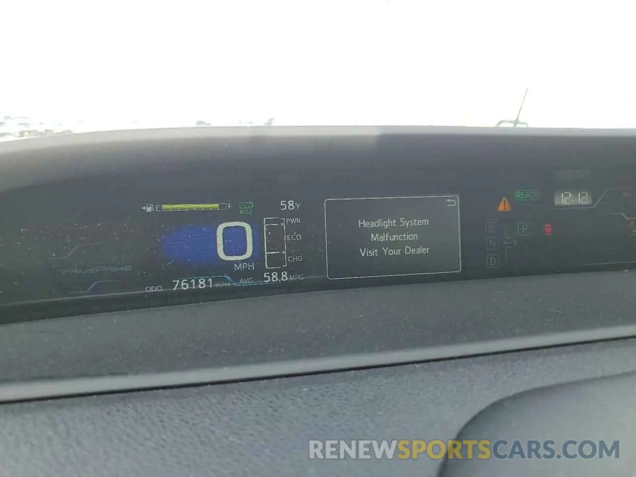 9 fotografías del automóvil dañado JTDKARFP7K3112083 TOYOTA PRIUS 2019