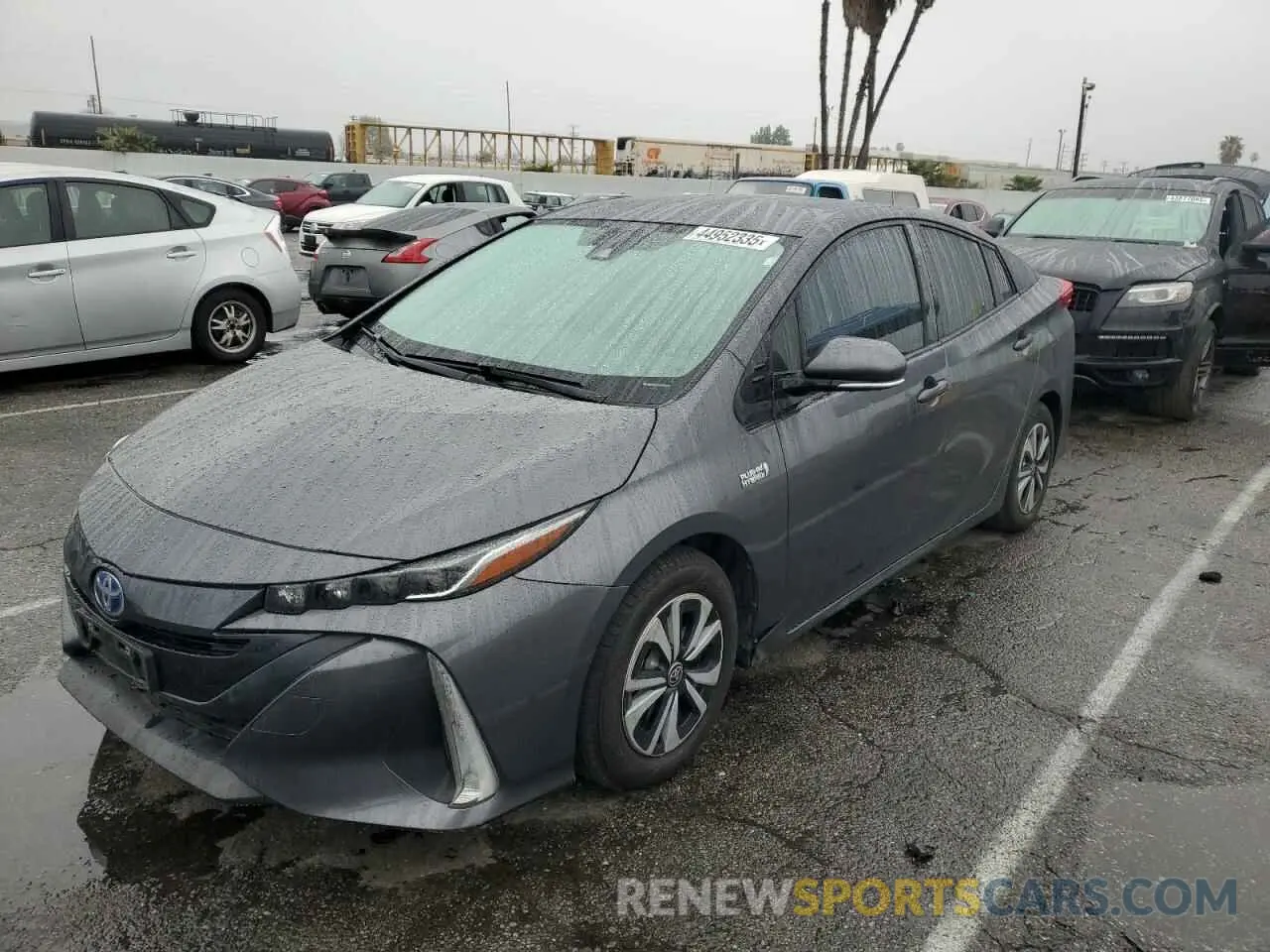 1 fotografías del automóvil dañado JTDKARFP7K3113413 TOYOTA PRIUS 2019