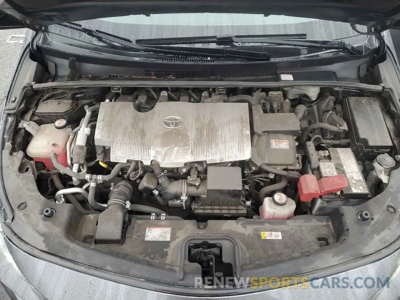 11 fotografías del automóvil dañado JTDKARFP7K3113413 TOYOTA PRIUS 2019