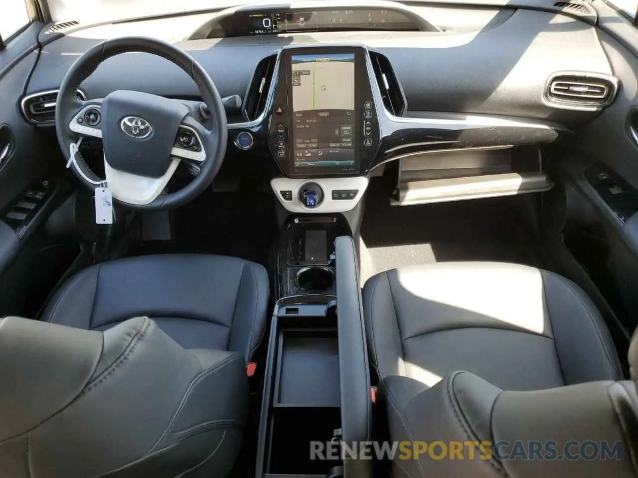 8 fotografías del automóvil dañado JTDKARFP8K3110178 TOYOTA PRIUS 2019