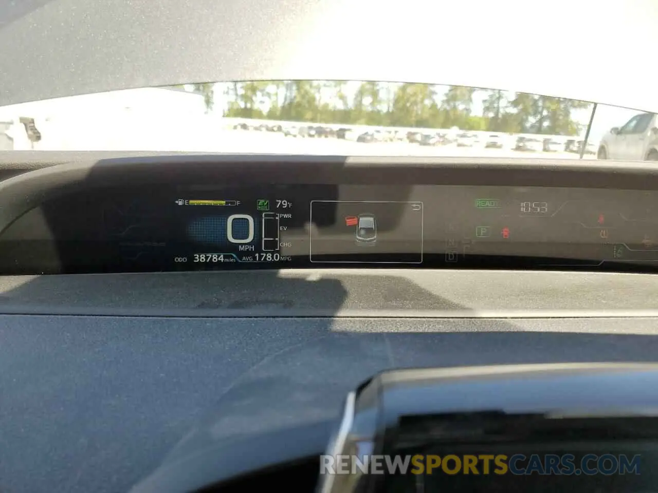 9 fotografías del automóvil dañado JTDKARFP8K3110178 TOYOTA PRIUS 2019