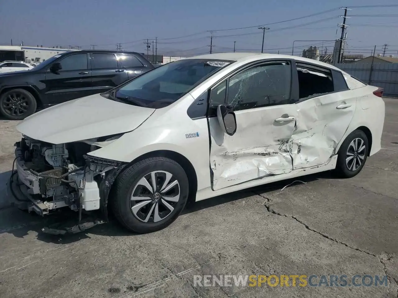 1 fotografías del automóvil dañado JTDKARFP8K3110701 TOYOTA PRIUS 2019