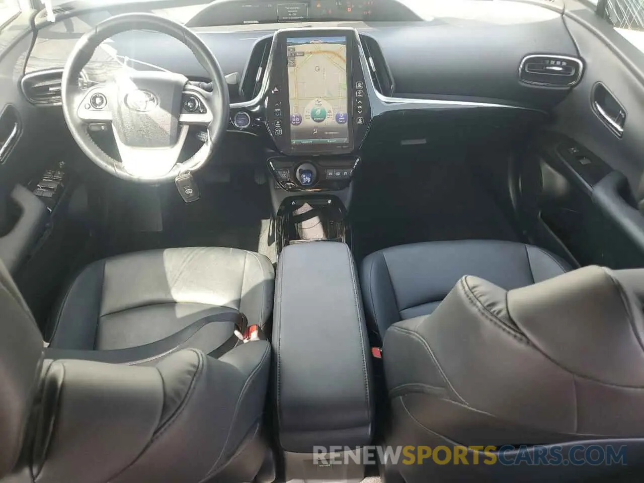 8 fotografías del automóvil dañado JTDKARFP8K3110701 TOYOTA PRIUS 2019