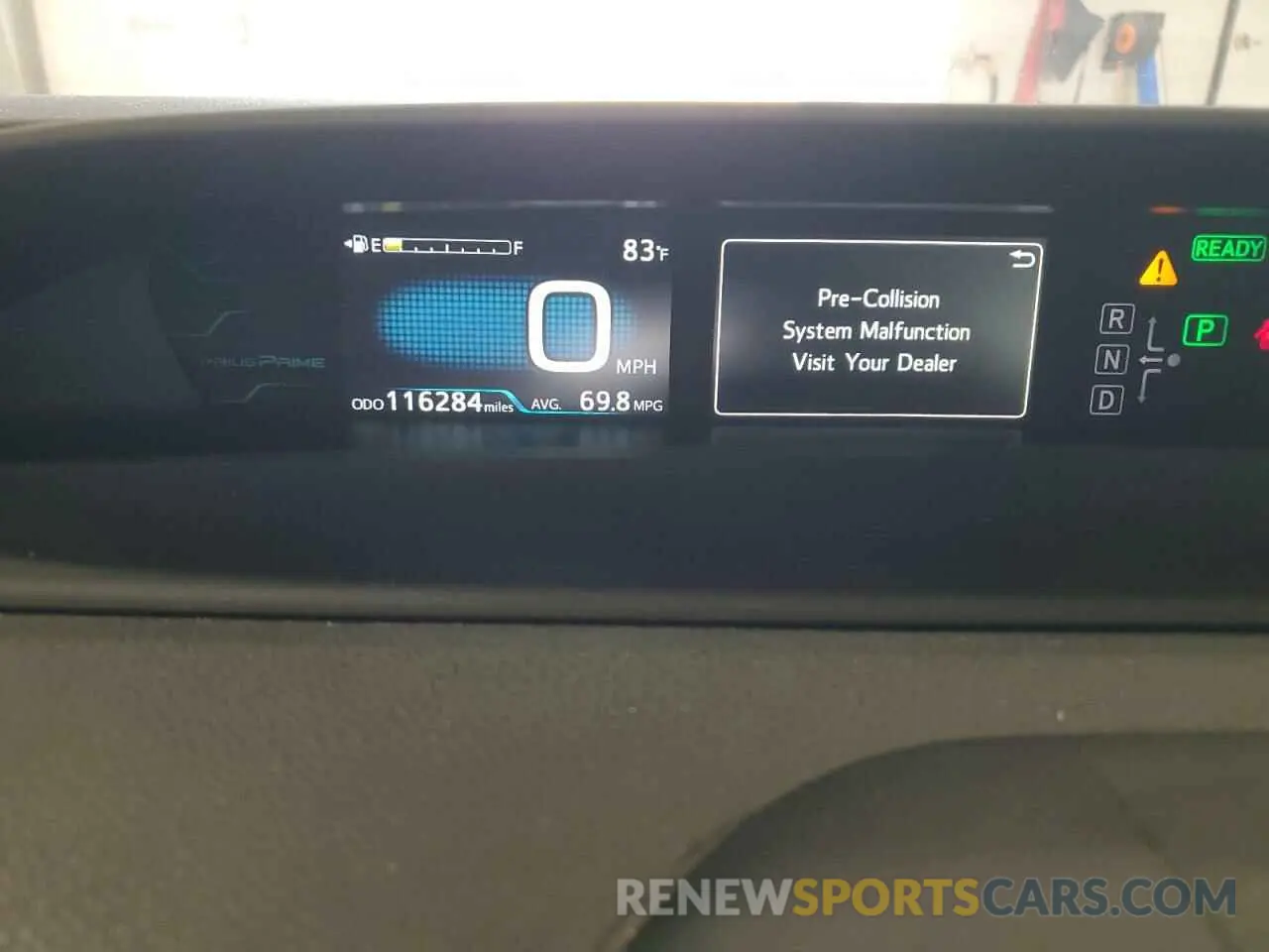 9 fotografías del automóvil dañado JTDKARFP8K3118877 TOYOTA PRIUS 2019