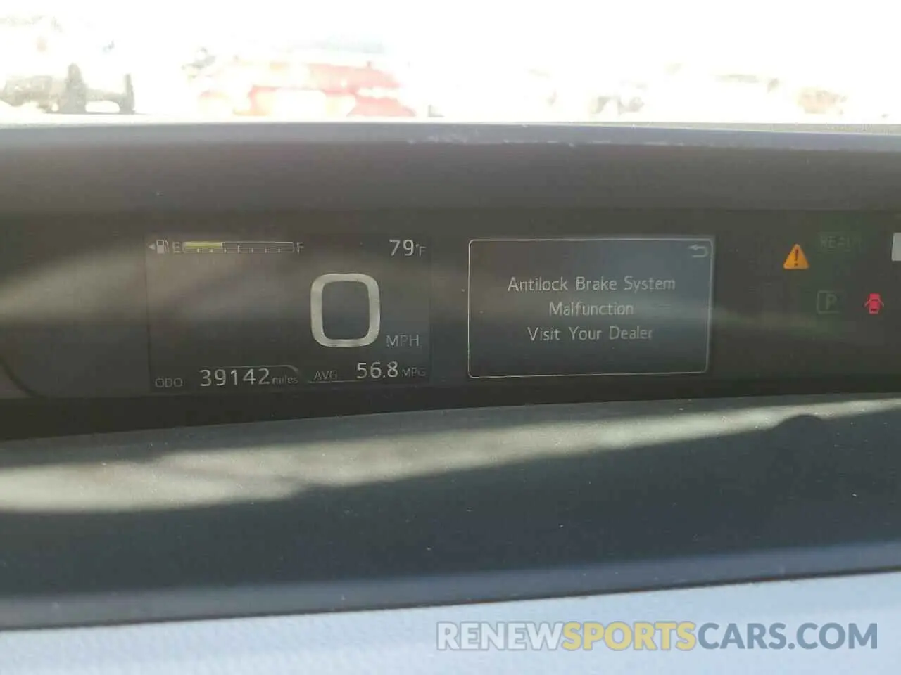 9 fotografías del automóvil dañado JTDKARFU0K3071804 TOYOTA PRIUS 2019