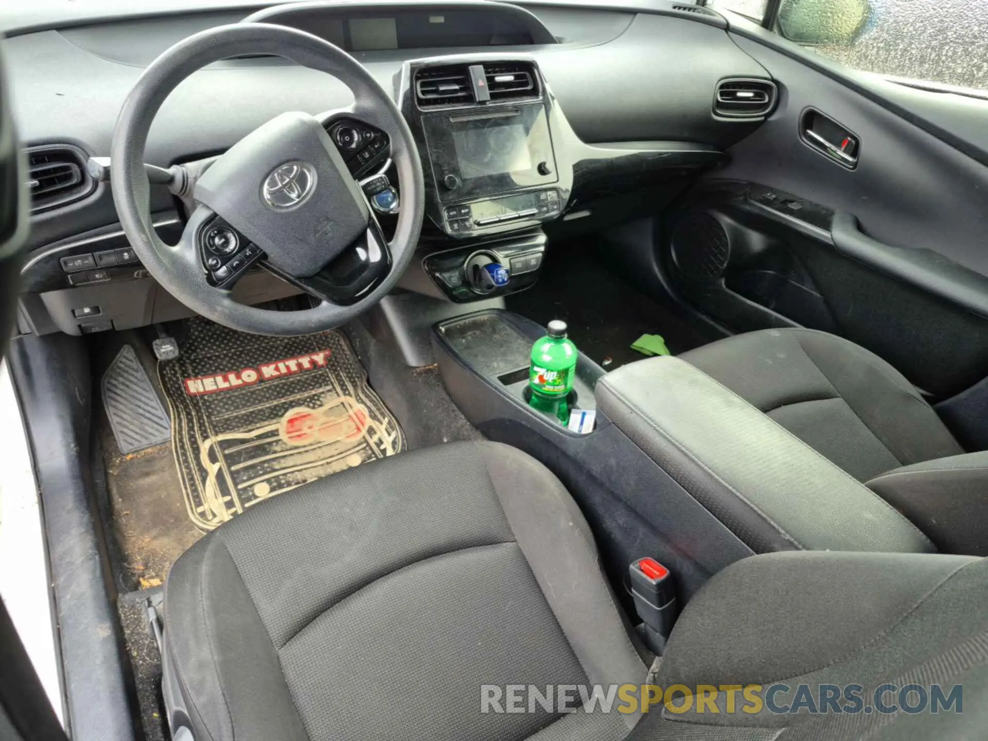 22 fotografías del automóvil dañado JTDKARFU0K3090689 TOYOTA PRIUS 2019