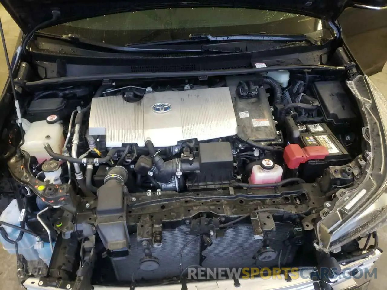 11 fotografías del automóvil dañado JTDKARFU0K3093351 TOYOTA PRIUS 2019