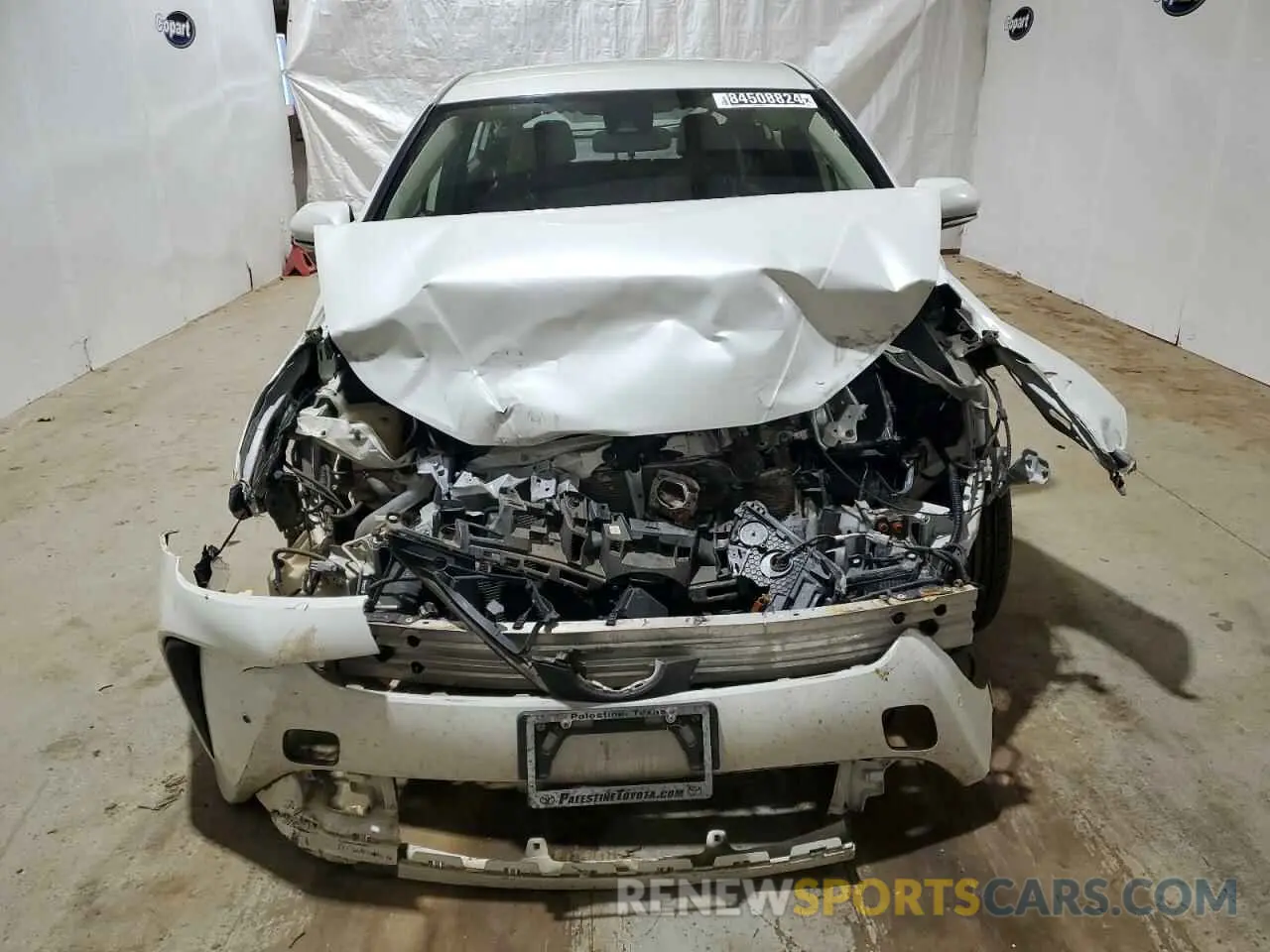 11 fotografías del automóvil dañado JTDKARFU1K3072198 TOYOTA PRIUS 2019