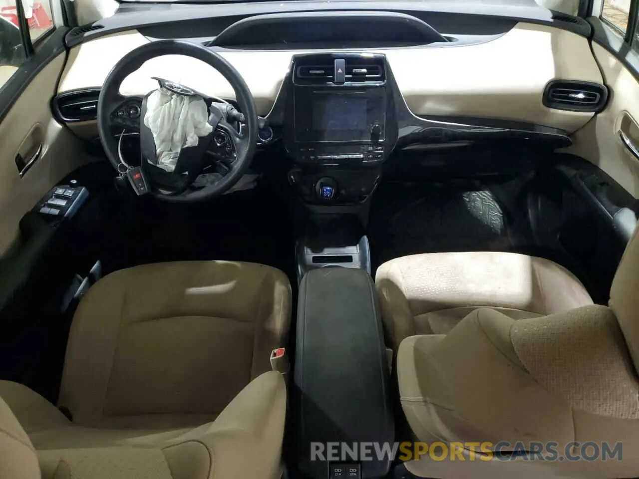 8 fotografías del automóvil dañado JTDKARFU1K3072198 TOYOTA PRIUS 2019