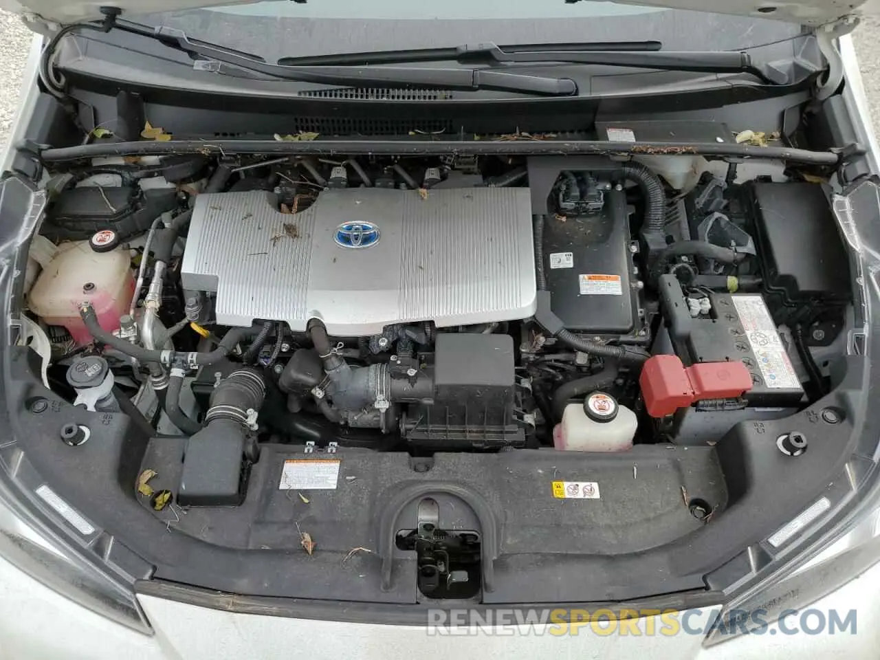 7 fotografías del automóvil dañado JTDKARFU1K3093343 TOYOTA PRIUS 2019