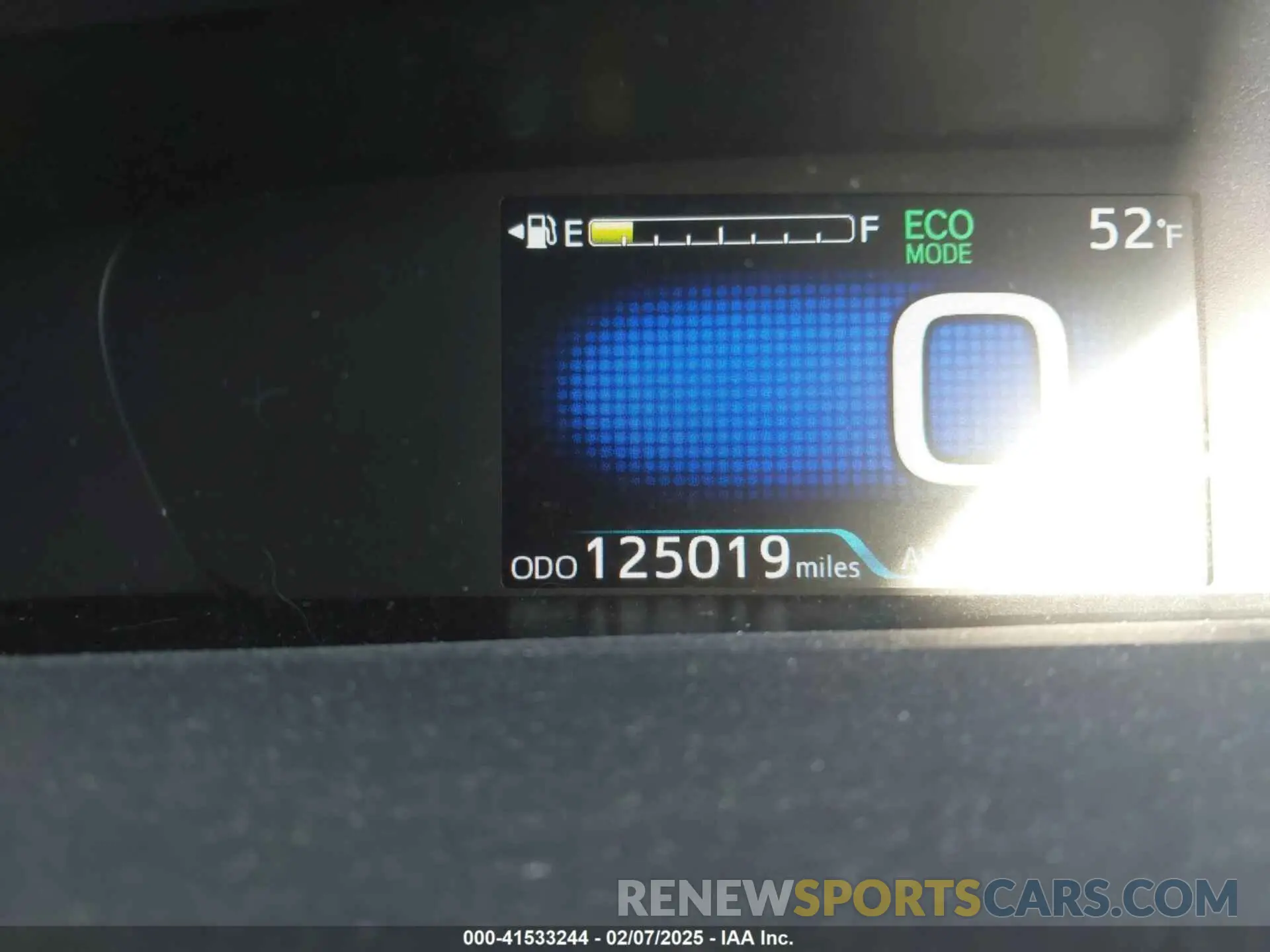 7 fotografías del automóvil dañado JTDKARFU2K3069858 TOYOTA PRIUS 2019